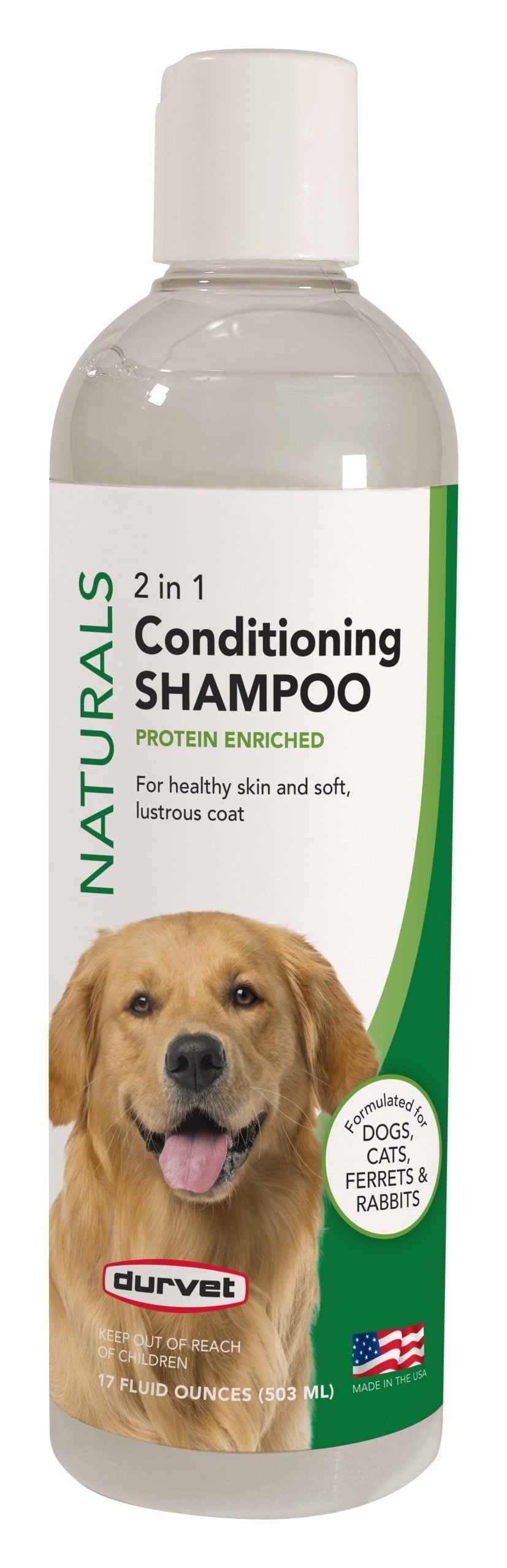 Durvet Naturals 2 1 Conditioning Shampoo 17oz Blu