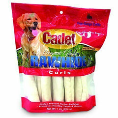 Cadet Rawhide Knotted Bone 4-5 Value Pack 1 lb Nat