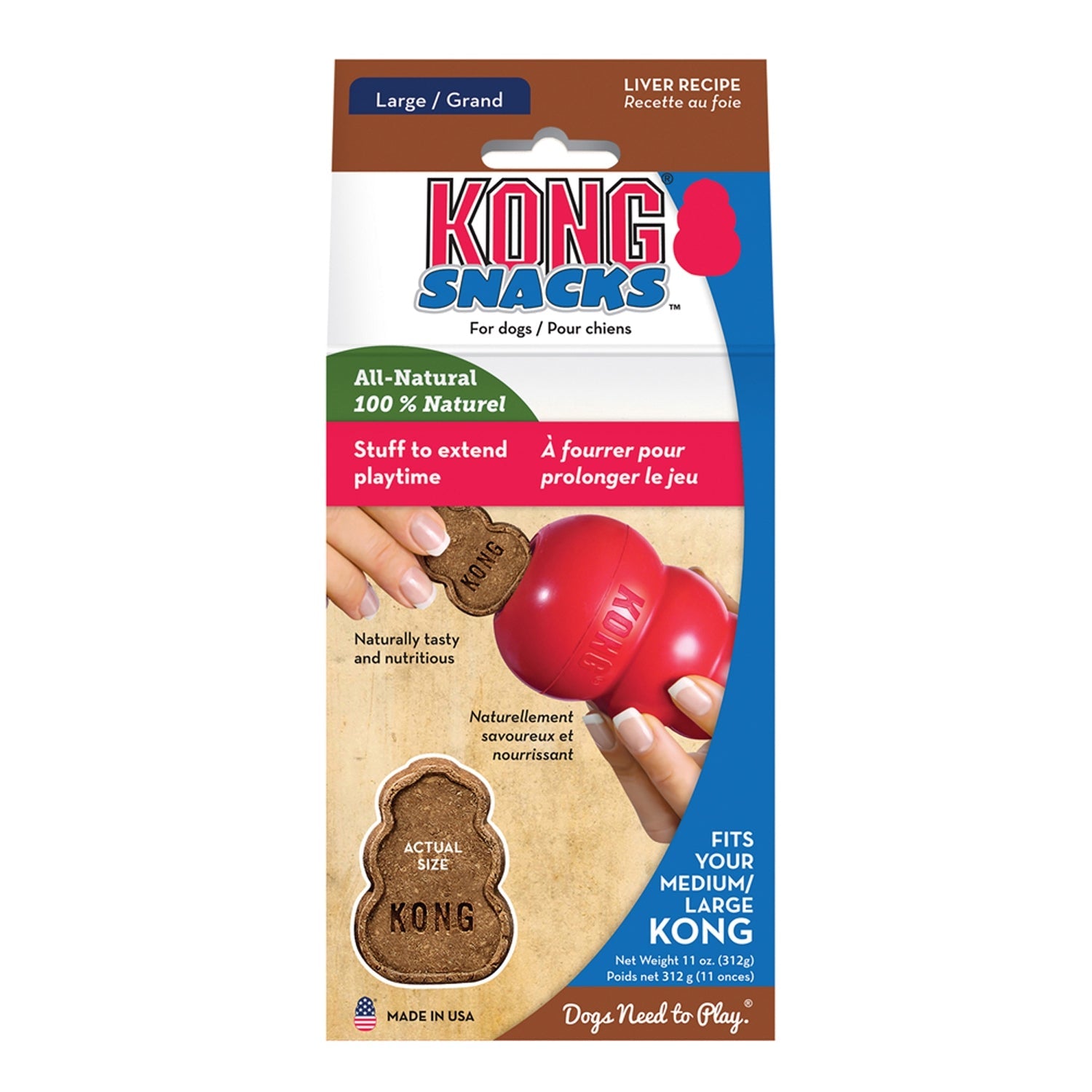 KONG Snacks Large Dog Treat